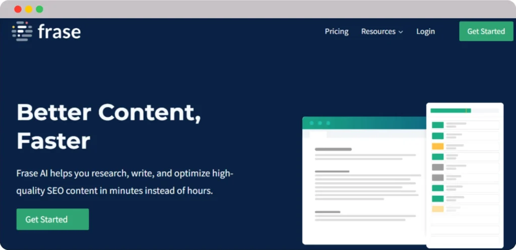 From ideas to text: 14 best AI Content Writing Tools at your service 1 Frase ai content writing tool