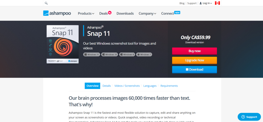 The Best Video Tutorial Software you need to know 9 Ashampoo snap 11