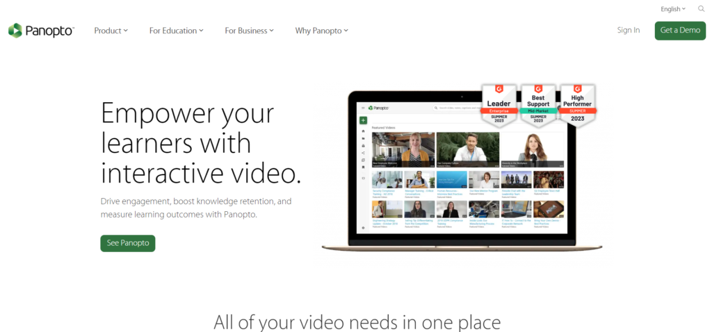The Best Video Tutorial Software you need to know 8 Panopto video tutorial software