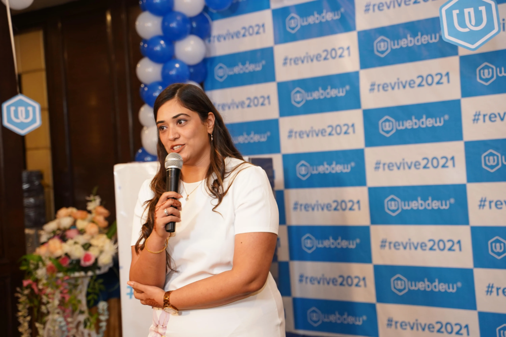 REVIVE 2021: Know How webdians reconnected after 18 Months 17 chehak mam speech min