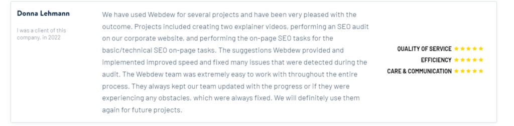 first insight feedback
