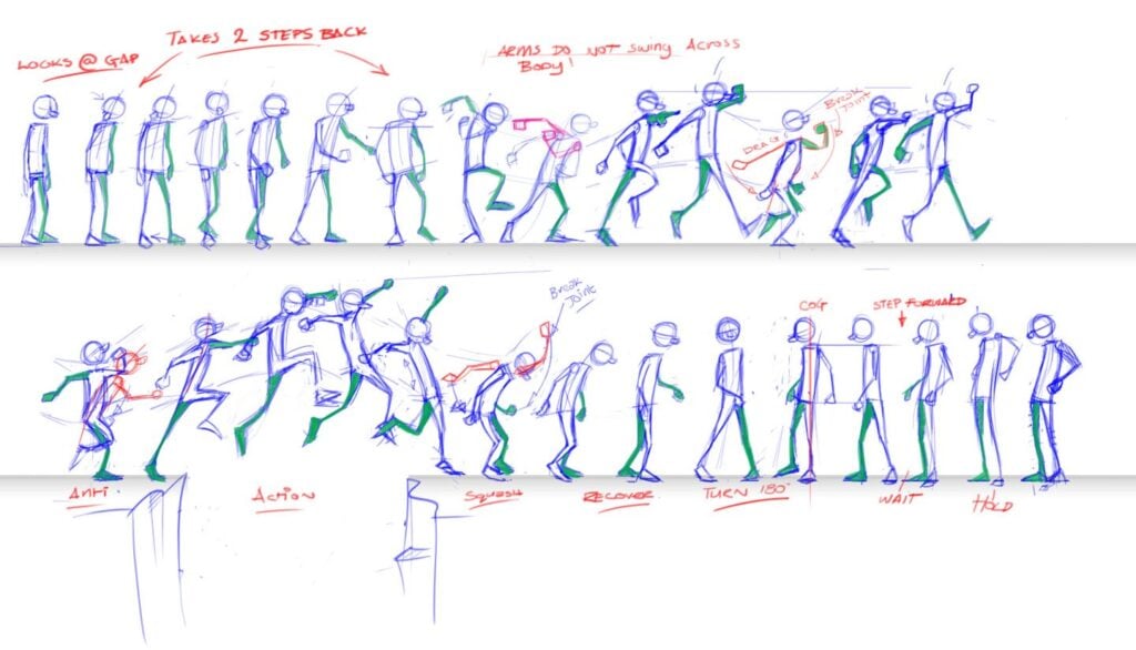 5 Essential Tips for Strengthening your Character Animation Videos 3 blocking-of-character-movement