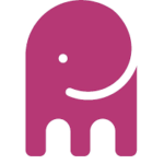 pink elephant media logo