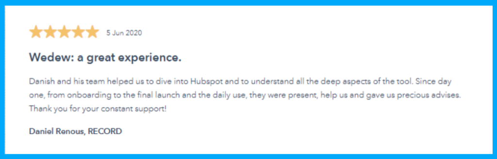 web designing and hubSpot management record express 1 1