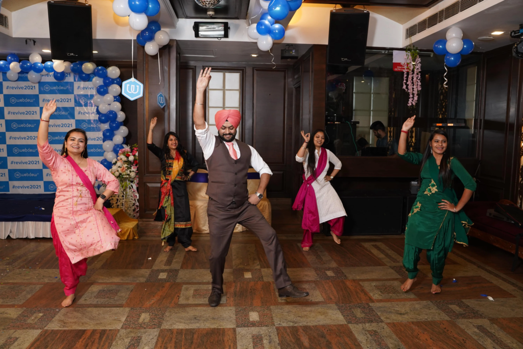 REVIVE 2021: Know How webdians reconnected after 18 Months 5 webdew bhangra min