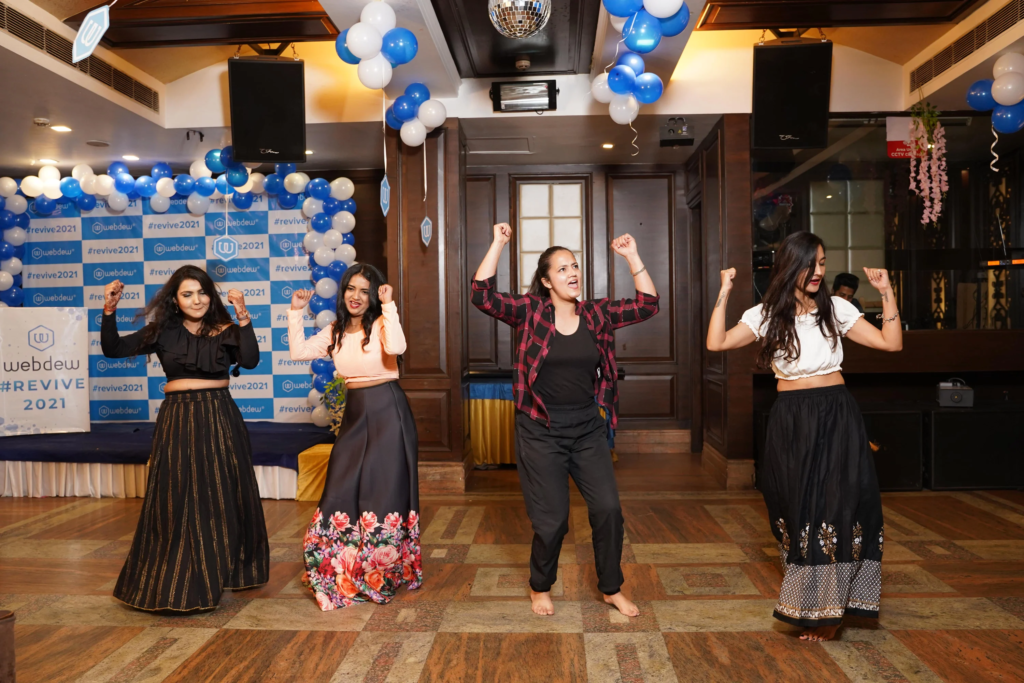 REVIVE 2021: Know How webdians reconnected after 18 Months 3 webdew revive bollywood dance min
