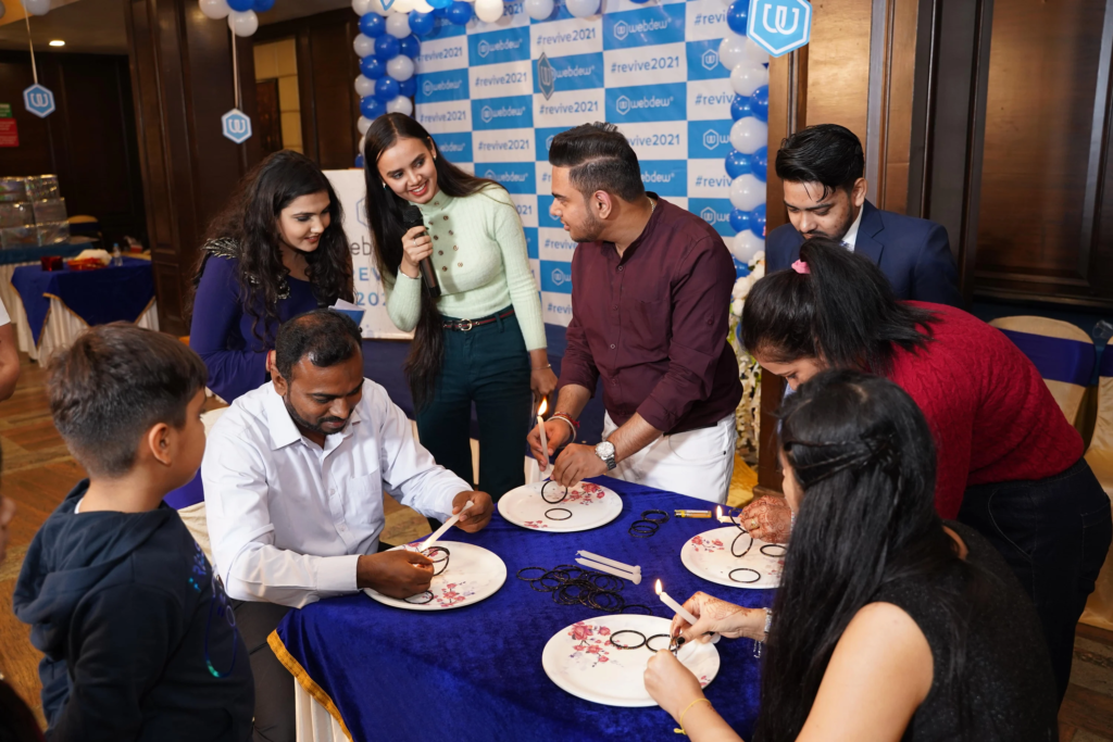 REVIVE 2021: Know How webdians reconnected after 18 Months 13 webdew revive candle bangle min