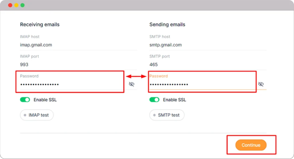 Email Warm-Up: A Comprehensive Guide to establishing Sender Reputation 9 Copy paste password
