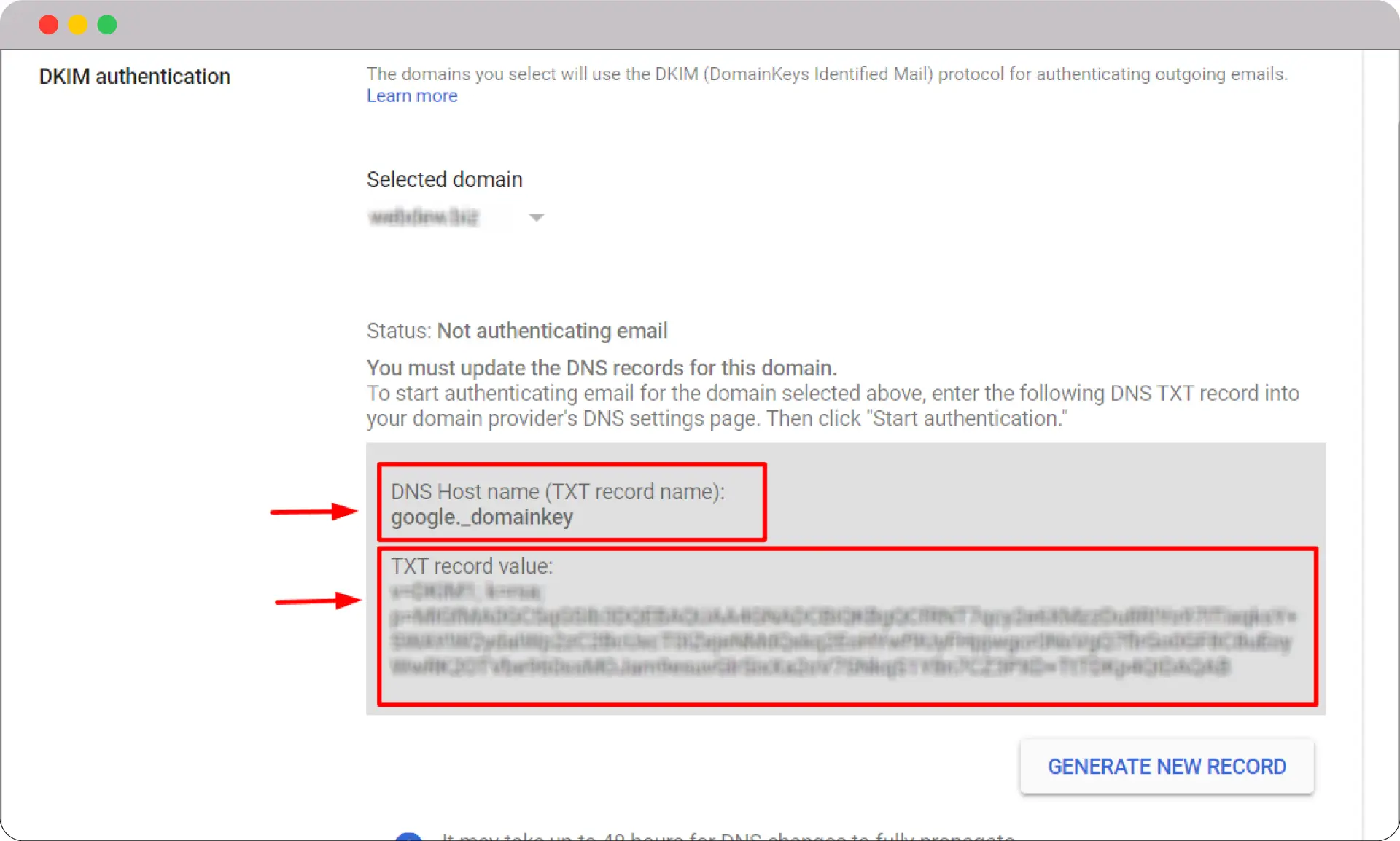 SPF, DKIM, DMARC explained: Enhancing email security and trust 9 Copy the DNS hostname and TXT Record Data