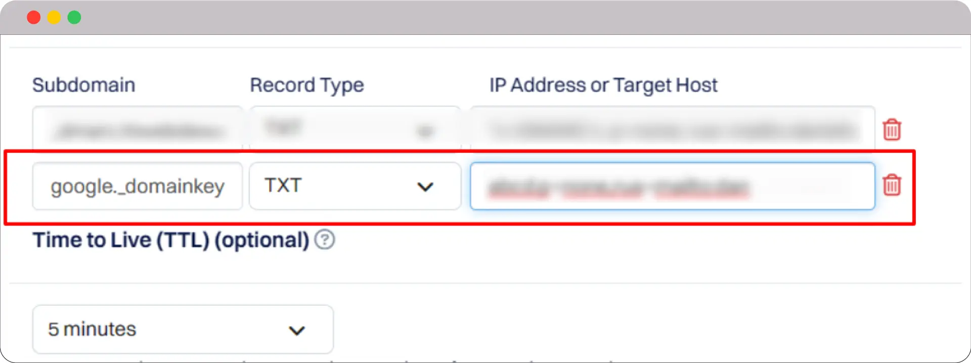 SPF, DKIM, DMARC explained: Enhancing email security and trust 10 Create New TXT Record in DNS Settings and Paste the Copied Value