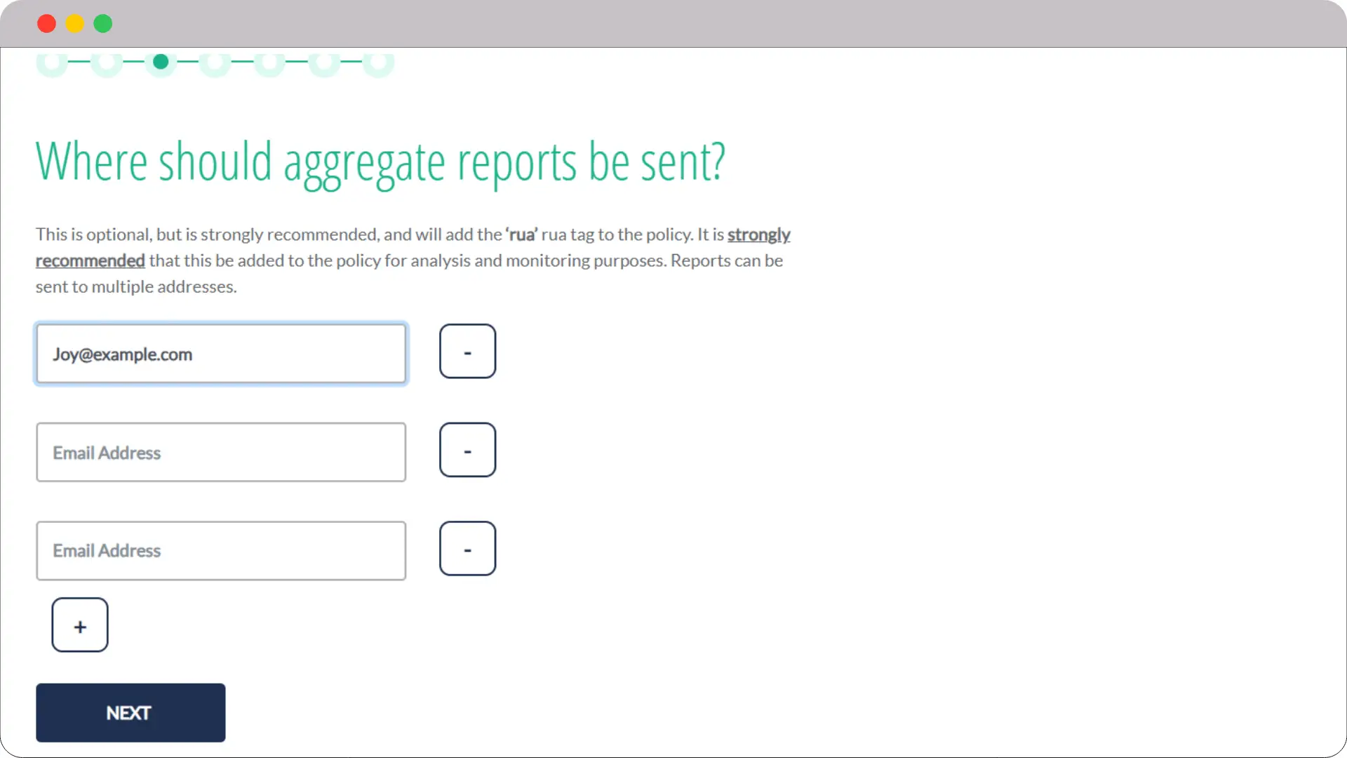 SPF, DKIM, DMARC explained: Enhancing email security and trust 18 DMARC Setup Sending of Reports