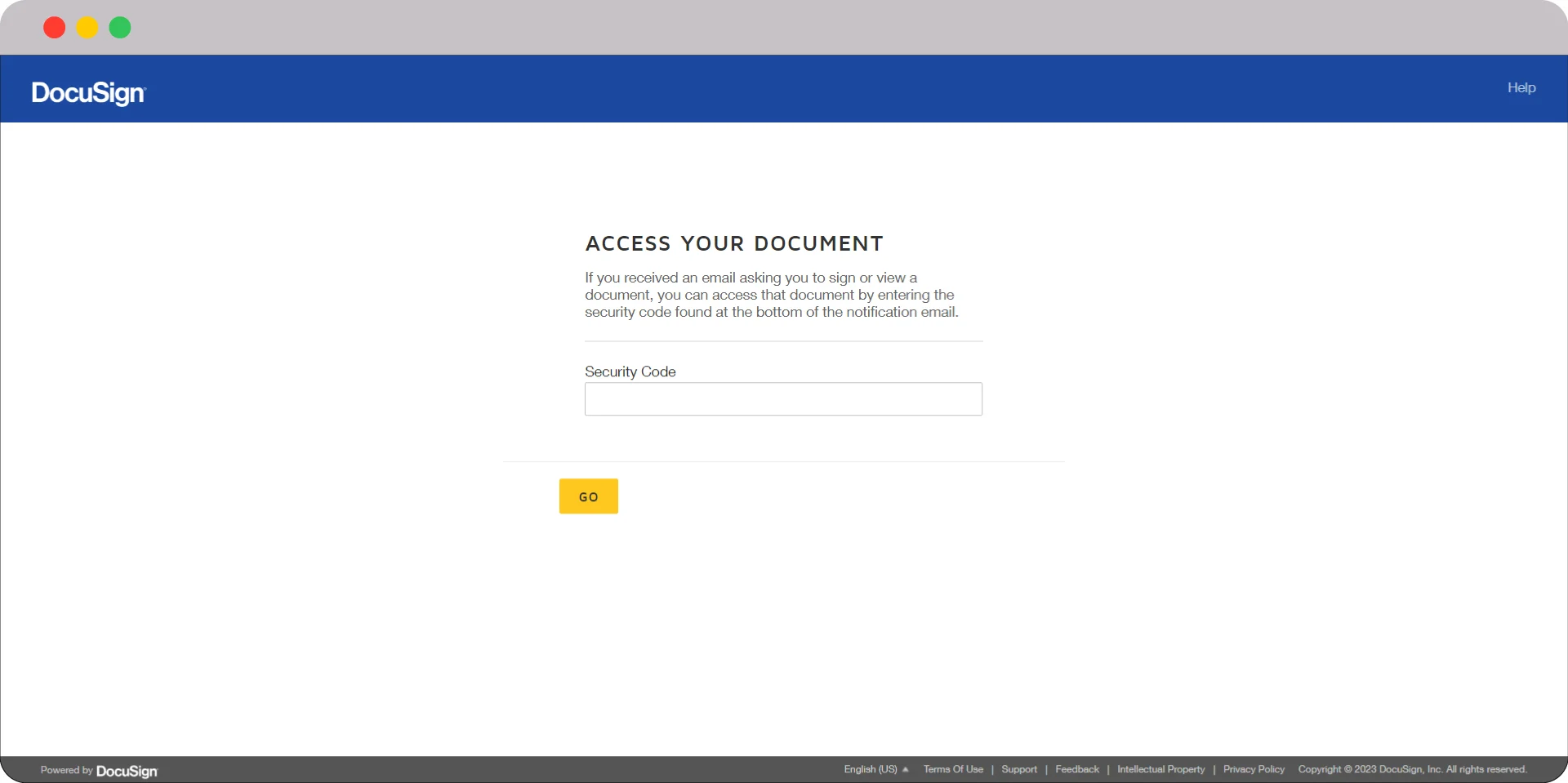 SaaS Website Examples: Discover the Power of Great Design 22 Docusign access documents page