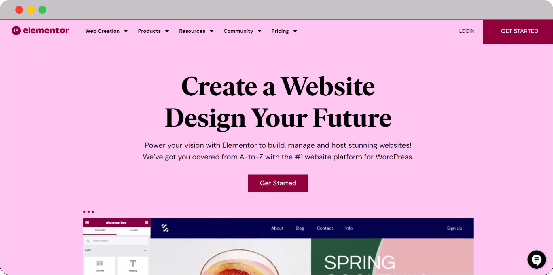Elementor SaaS Website Builder