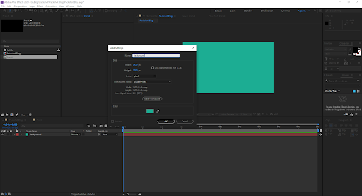 A Step by Step Guide to making Packshot Animation in After Effects 1 How to make a Pack shot animation in after effects step 1