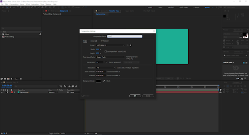 A Step by Step Guide to making Packshot Animation in After Effects 2 How to make a Pack shot animation in after effects step 2