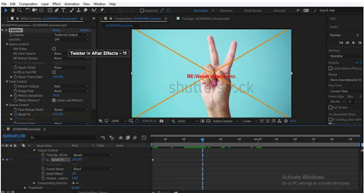 How to use Twixtor in After Effects step 11
