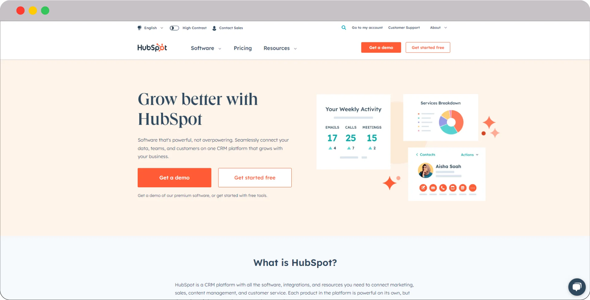 HubSpot Website