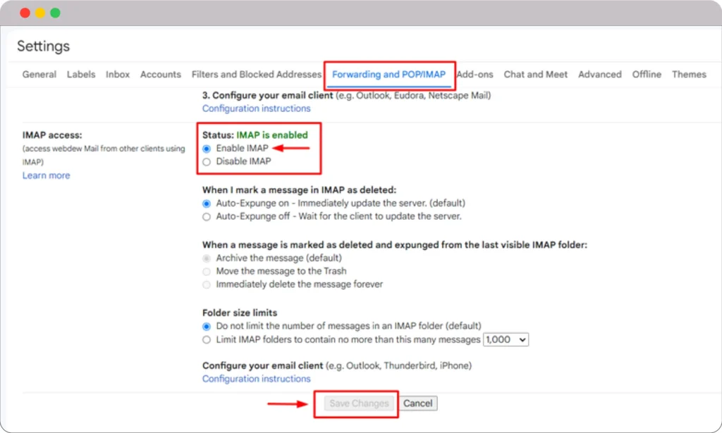 Email Warm-Up: A Comprehensive Guide to establishing Sender Reputation 6 POP IMAP