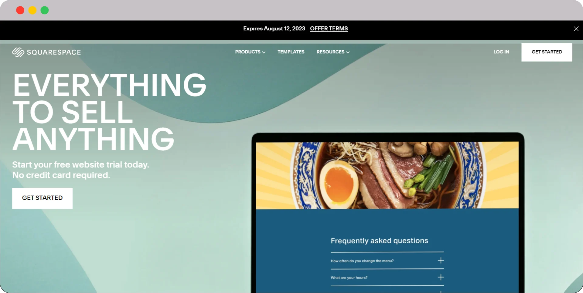 Squarespace SaaS Website Builder