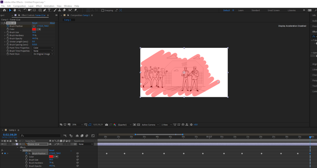 apply a new keyframe