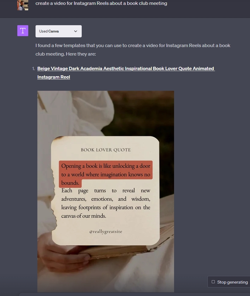 Best ChatGPT Plugins: 23 Emerging ChatGPT Plugins to explore 10 canva chatgpt plugin