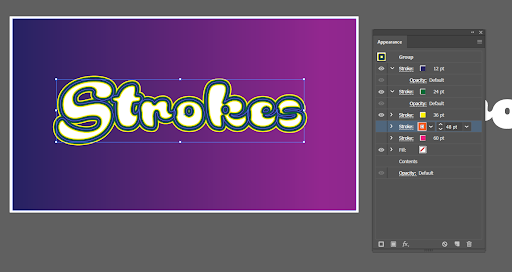 change stroke color to light color