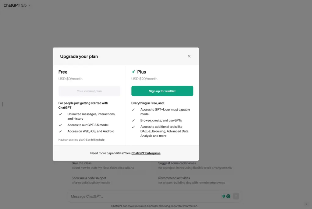 ChatGPT vs Jasper AI: Comparing two of the best AI platforms 11 chatgpt plus 1