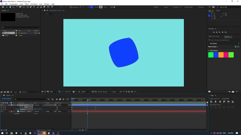 check your animation