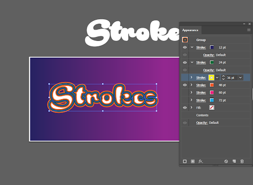 choose different stroke color