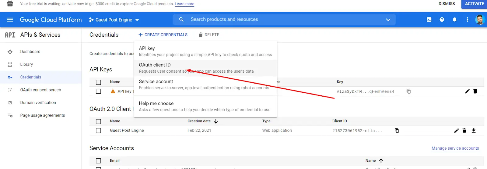 A Step-by-Step Guide on how to Login with Google in Laravel 6 choose oauth client id