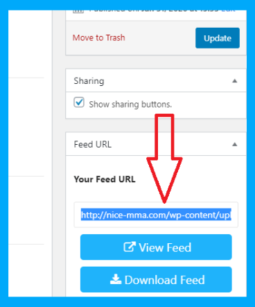 How to setup Google Product Listing Ads with these Easy Tips? 6 copy the feed url 1