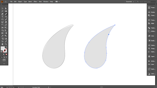 create straight path segments