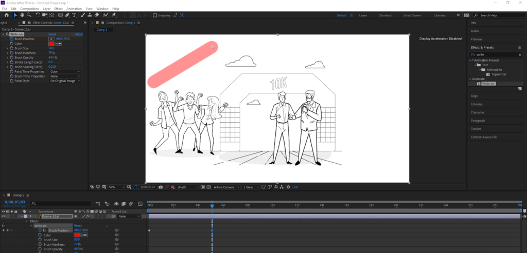 create the next keyframe