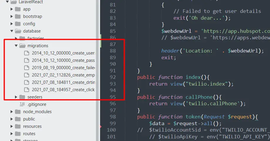 What is OOPs Concept? How can you create a CRUD Operation? 9 created migration