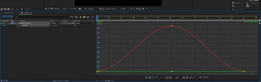easy ease graph editor