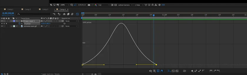 extreme ease graph editor