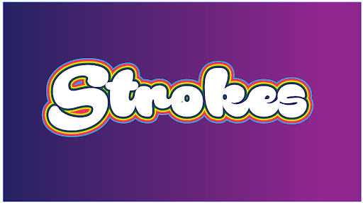 final view of multiple stroke image