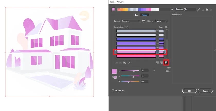 finding specific color