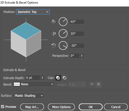 isometric top option