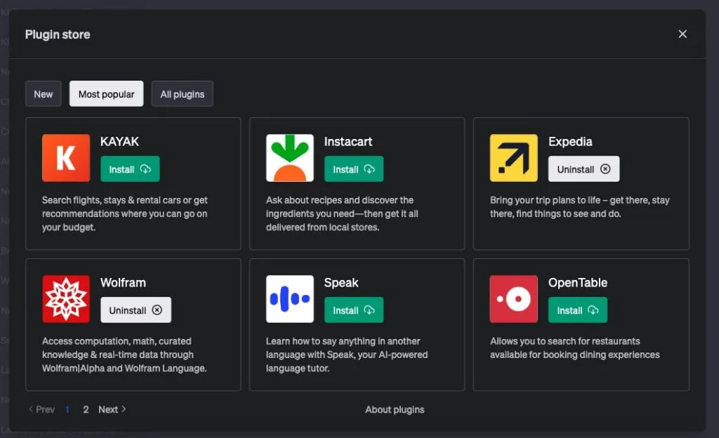 Best ChatGPT Plugins: 23 Emerging ChatGPT Plugins to explore 30 plugins store of chatgpt