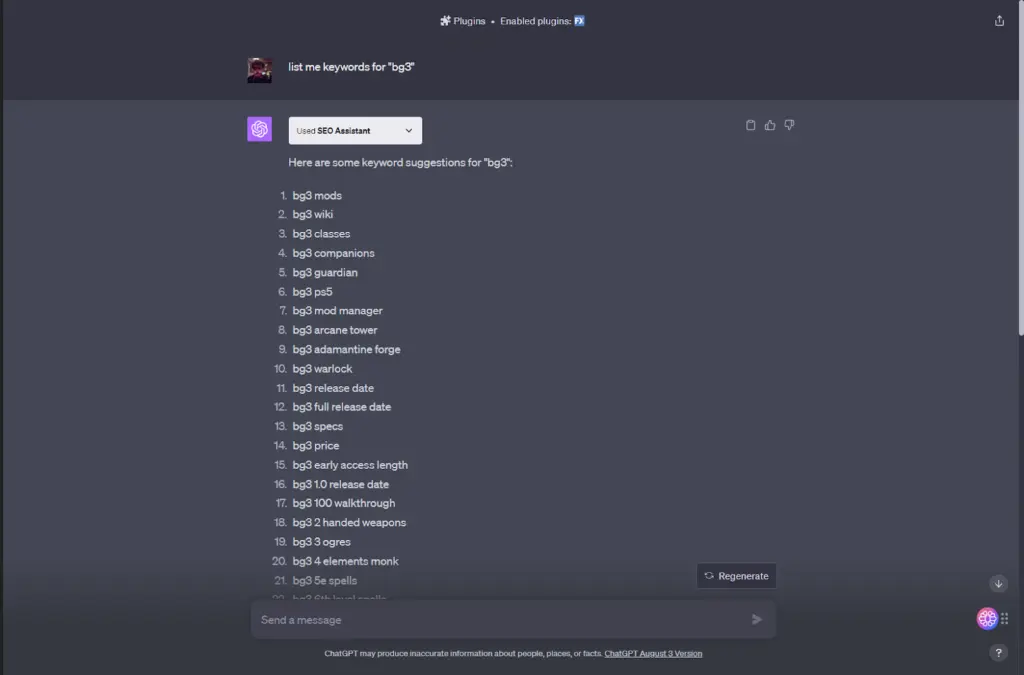Best ChatGPT Plugins: 23 Emerging ChatGPT Plugins to explore 9 seo assistant chatgpt plugin