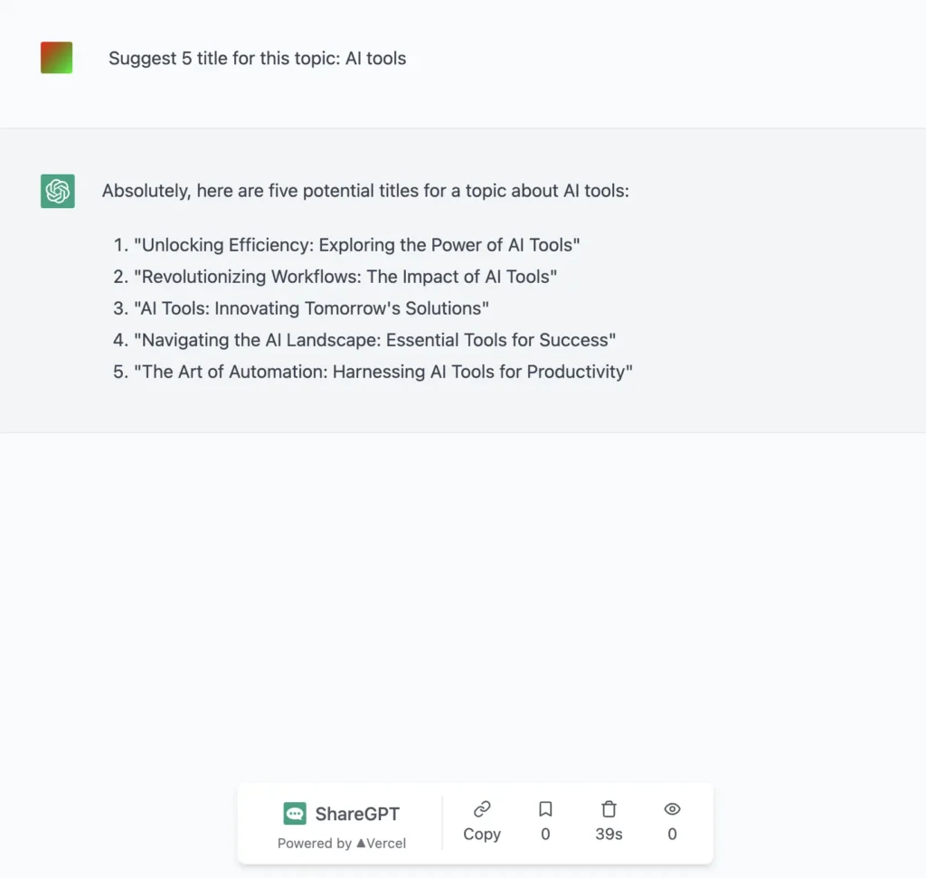 ChatGPT Chrome Extension and Beyond: 21 Essential Extensions for Every User 21 sharegpt