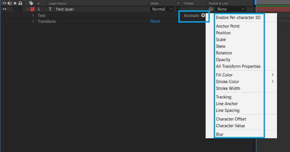 Create Impressive Text Animation using Text Animators in After Effects 2 text animators in after effects