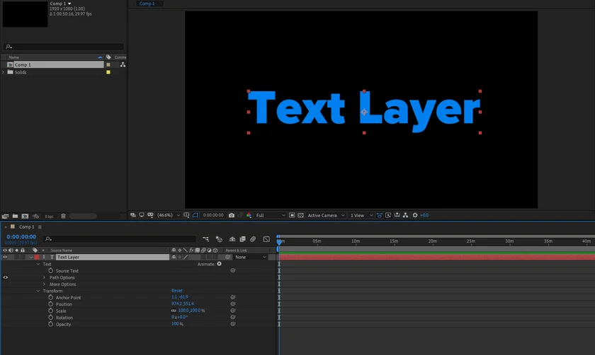 How to add Layers in After Effects: A Beginner's Guide 3 text layer in after effects