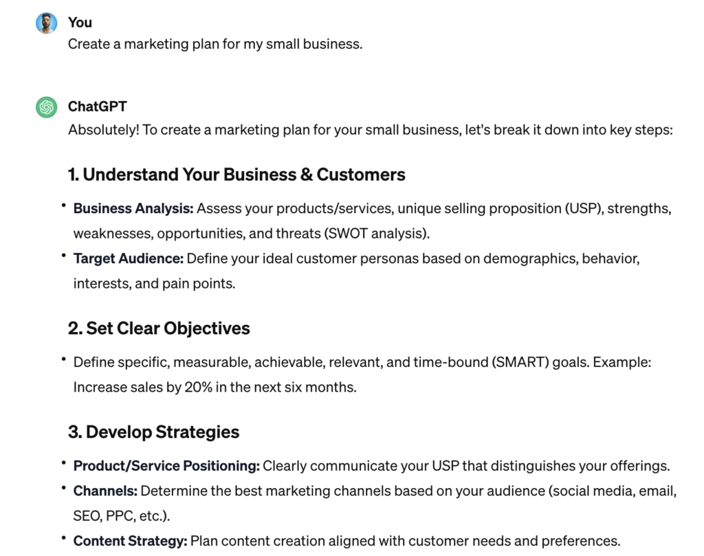 Top 17 most popular ChatGPT Applications for automation 7 using chatgpt for marketing plans