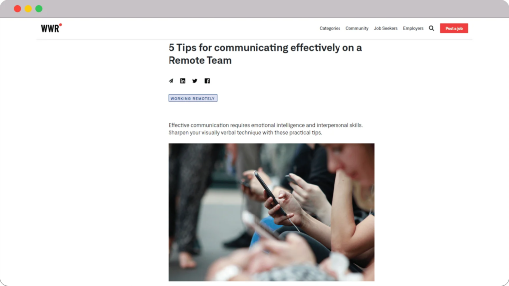 Design a winning SaaS Marketing Playbook: Step-by-Step Approach 3 5 Tips for communicating effectively on a Remote Team 1 1536x864 1