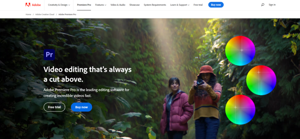 Best Explainer Video Software you need to create an amazing video 8 Adobe Premiere Pro explainer video software 1536x716 1