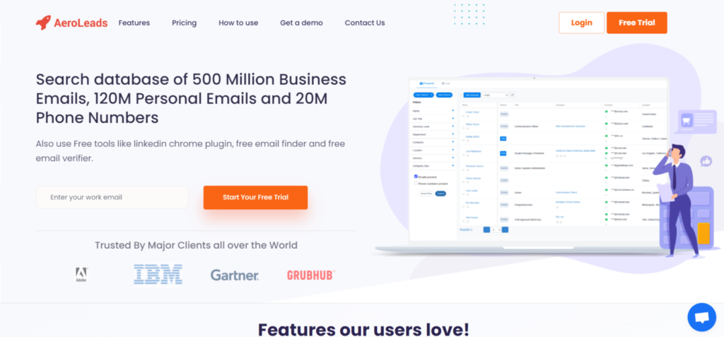 13 Best SaaS Marketing Tools for enhancing your Marketing Efforts 8 Aeroleads SaaS Marketing Tool 1536x716 1