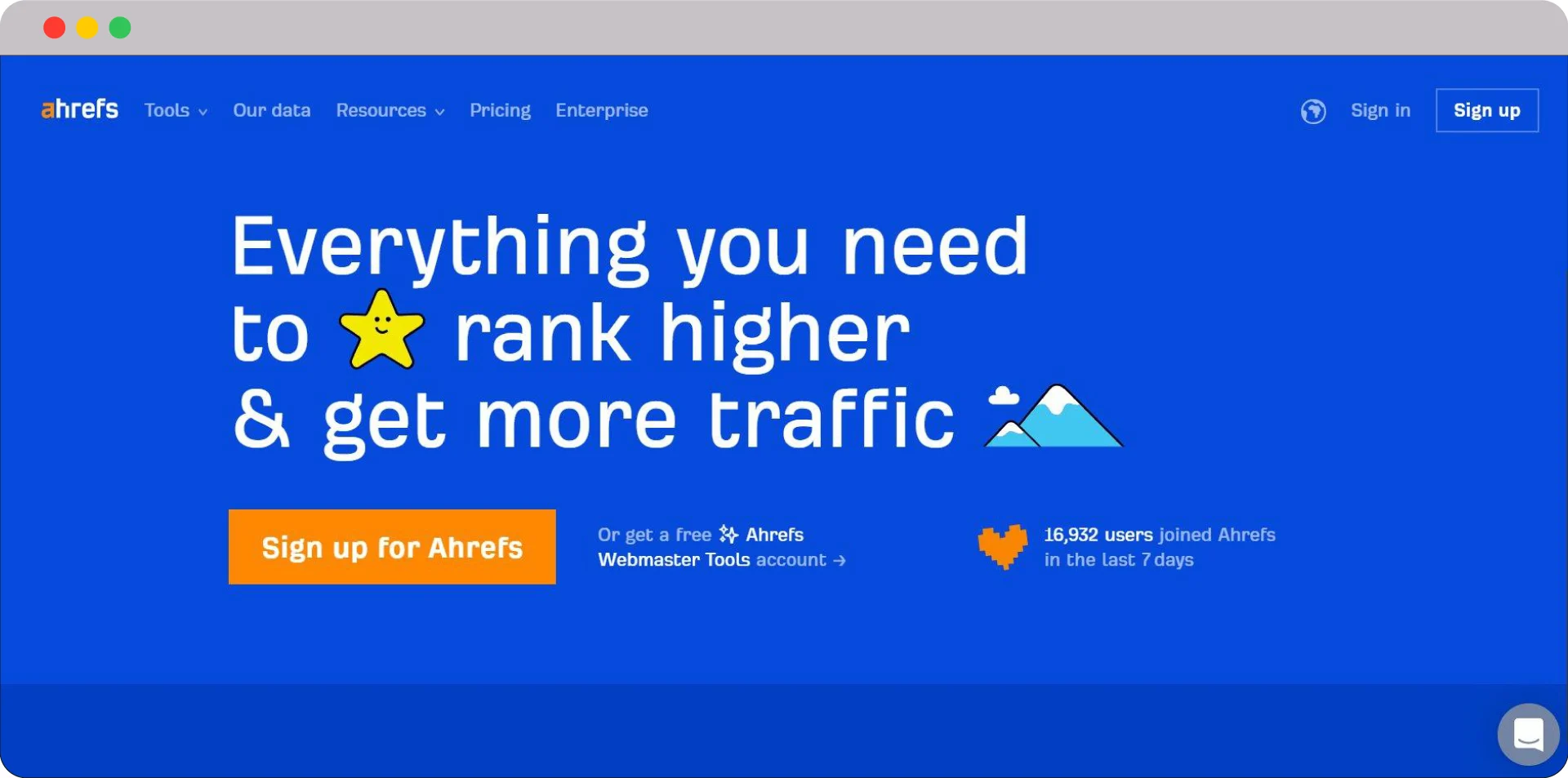 Ahrefs SaaS SEO Tool 1