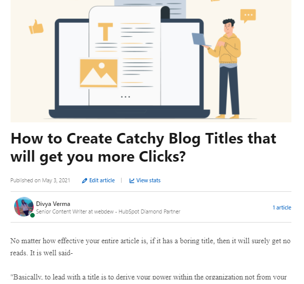 How to boost Employee Participation in a Content Marketing Campaign? 15 Allow them to publish article on linkedIn